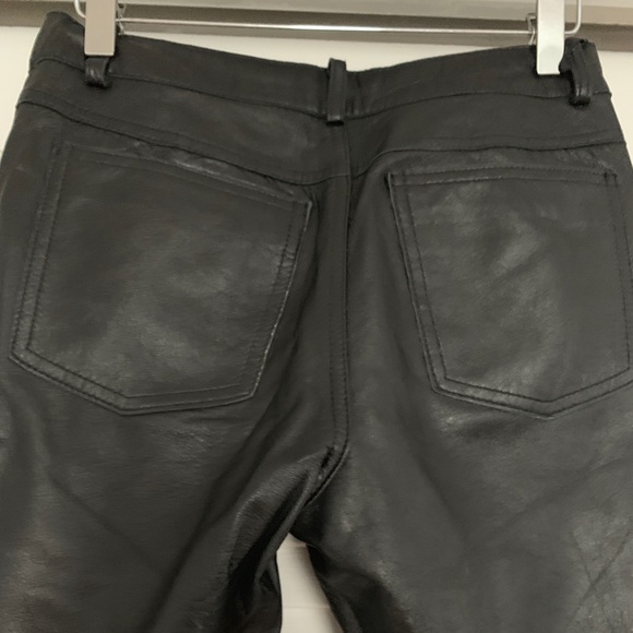 Hugo Buscati Leather Pants - Picture 3 of 11